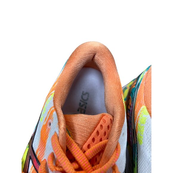 Asics Gel Nimbus 25 Tokyo Edition wms white orange run sneakers Sz 7 SKU 9379 - Picture 9 of 12